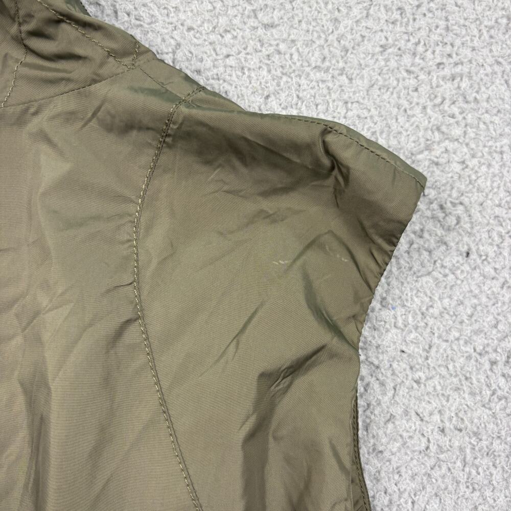 RLX Ralph Lauren Vest Womens Medium Green Full Zip Nylon Softshell Outerwear - Picture 13 of 15